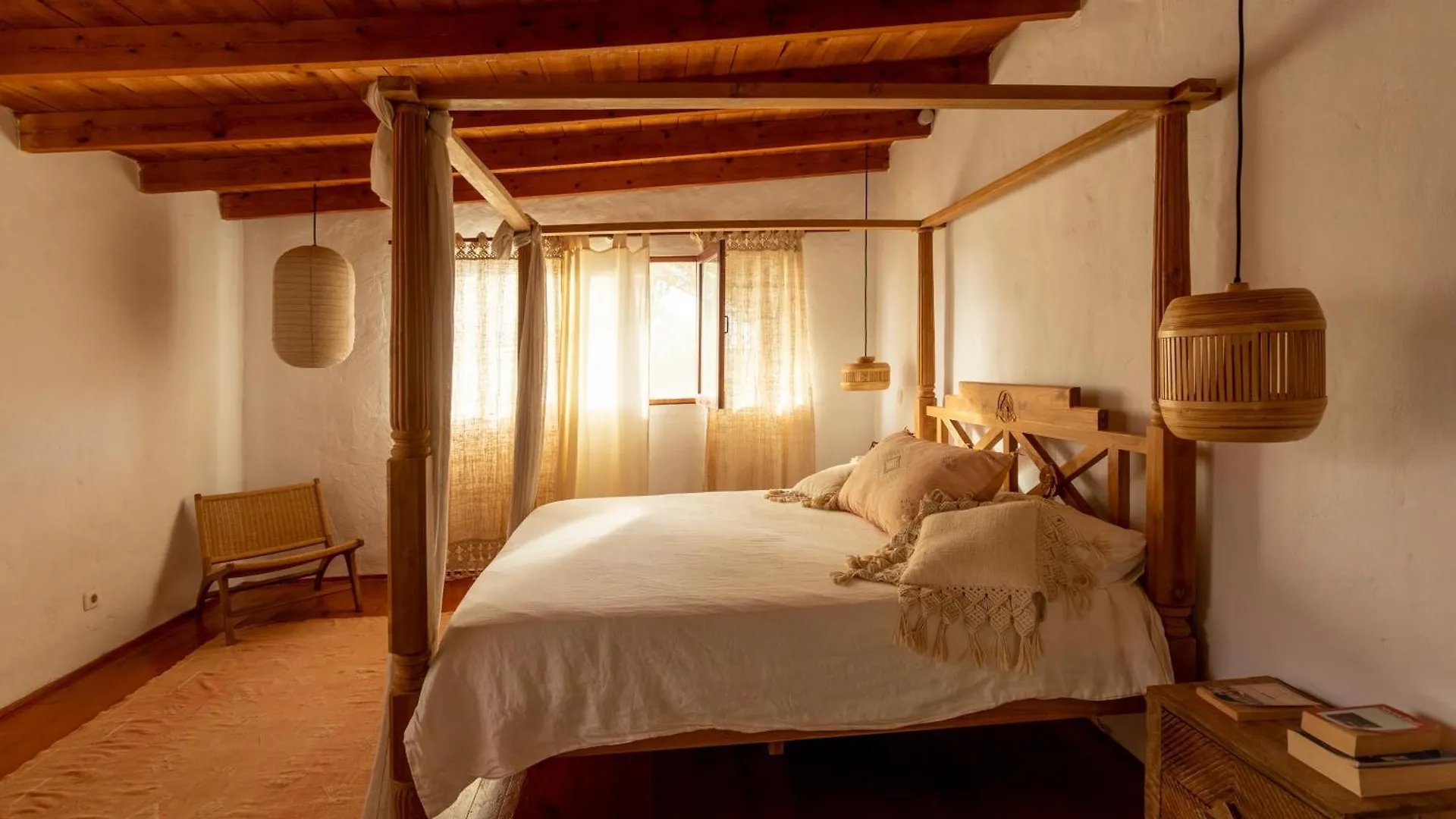 Rustic Chalet With Pool In Lajares Center Spain