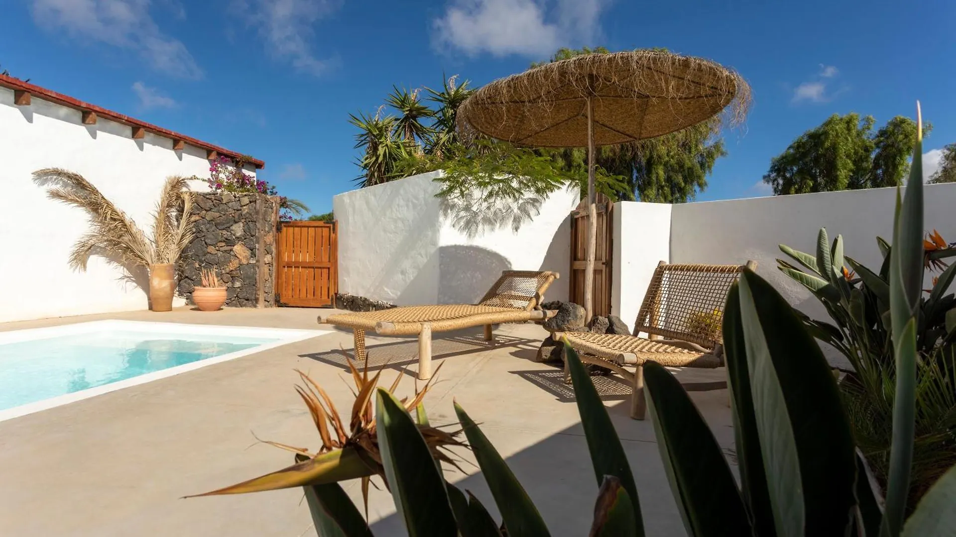 Holiday home Rustic Chalet With Pool In Lajares Center Spain